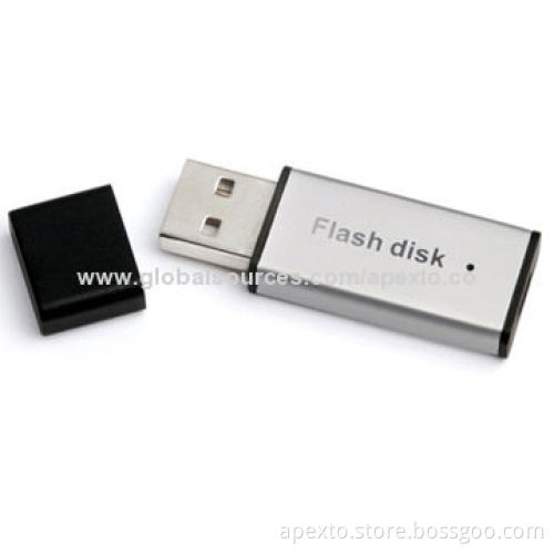 Mini Metal USB Flash Drive, Customized Packaging Types/Logos Accepted, 256MB to 32GB